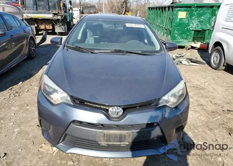 2015 Toyota Corolla L из США, поврежденный, VIN 2T1BURHE0FC390081